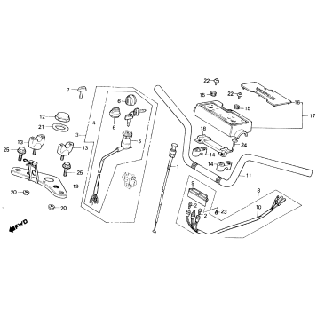 HANDLEBAR + TOP BRIDGE