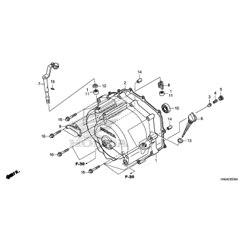 FRONT CRANKCASE COVER
