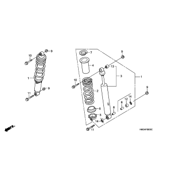 FRONT SHOCK ABSORBER