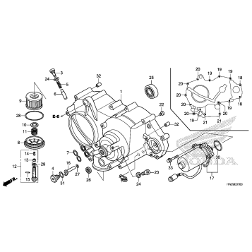 FRONT CRANKCASE COVER