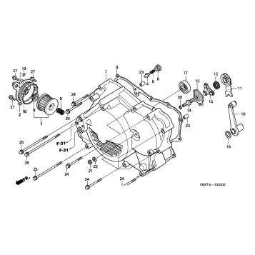 FRONT CRANKCASE COVER