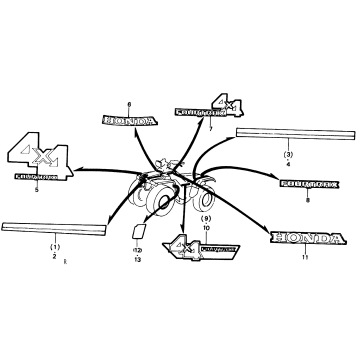 350 STRIPES + MARKS 86