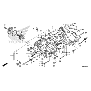 FRONT CRANKCASE COVER
