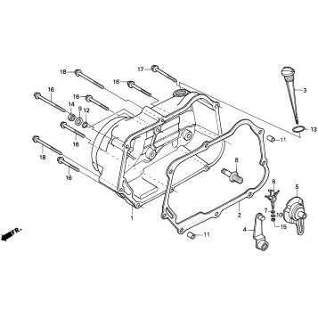 RIGHT CRANKCASE COVER