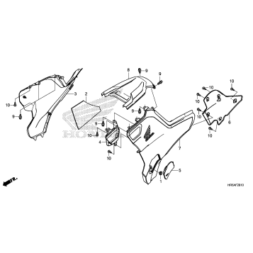 SIDE COVER@TANK COVER