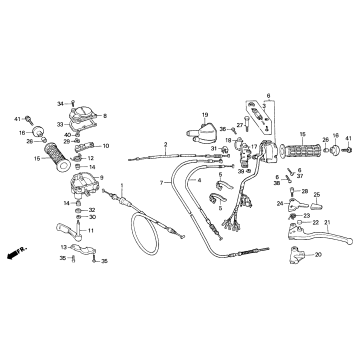 HANDLE SWITCH + CABLES