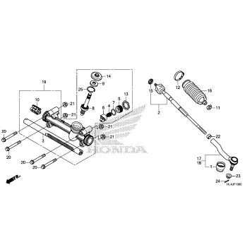 STEERING GEAR BOX@TIE ROD