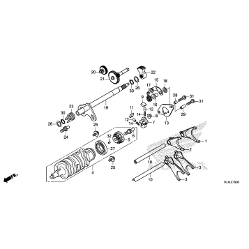 GEARSHIFT FORK           (TRANSMISSION)