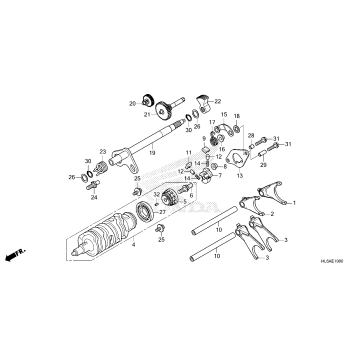 GEARSHIFT FORK           (TRANSMISSION)