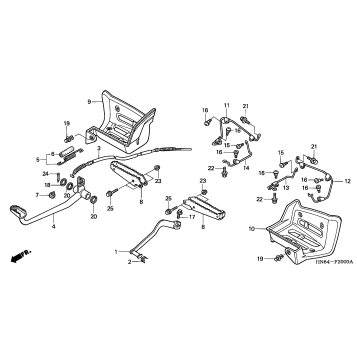 PEDAL + STEP + SPLASH GUARD ('01-'05)