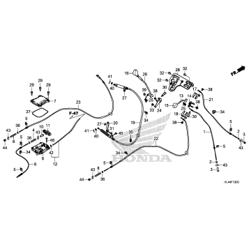 SHIFT LEVER@SELECT LEVER