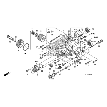FRONT CRANKCASE COVER