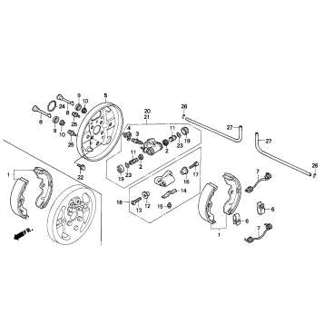 FRONT BRAKE PANEL (1)