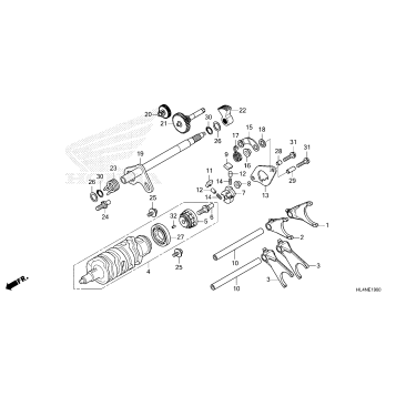 GEARSHIFT FORK           (TRANSMISSION)