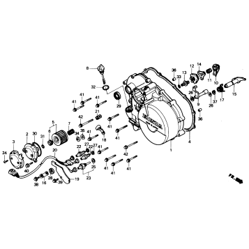 RIGHT CRANKCASE COVER