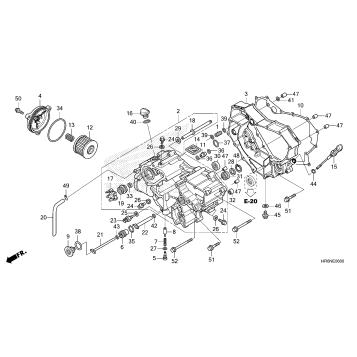 FRONT CRANKCASE COVER