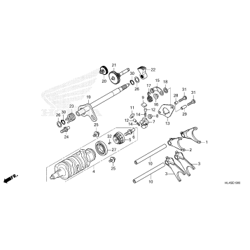 GEARSHIFT FORK           (TRANSMISSION)