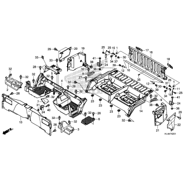 BED PLATE@REAR GATE (2)