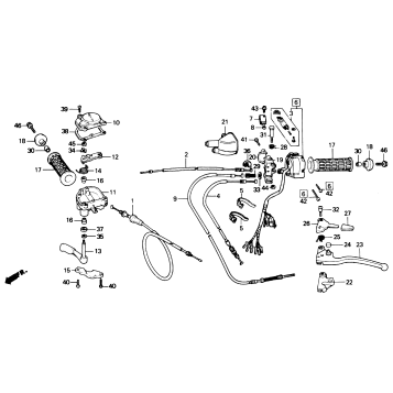 HANDLE SWITCHES + CABLES