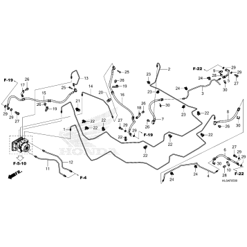 BRAKE PIPE@BRAKE HOSE    (1)