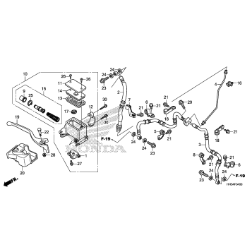 FRONT BRAKE MASTER CYLINDER