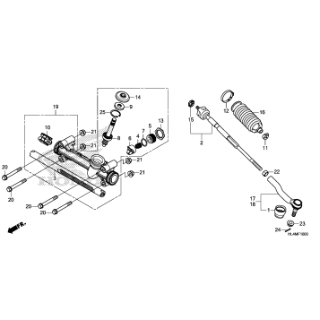 STEERING GEAR BOX@TIE ROD