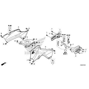 SIDE COVER@TANK COVER