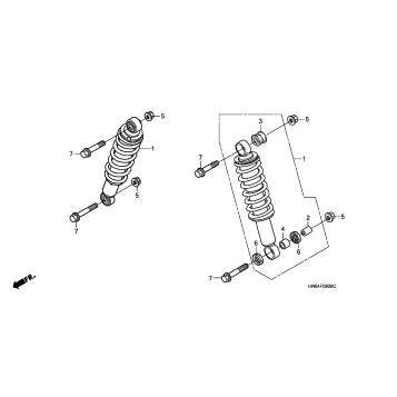 FRONT SHOCK ABSORBER
