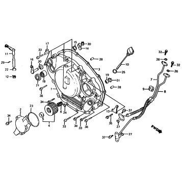 RIGHT CRANKCASE COVER