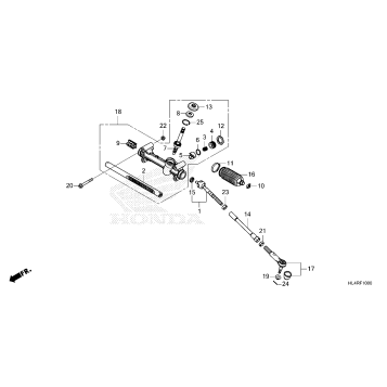 STEERING GEAR BOX@TIE ROD