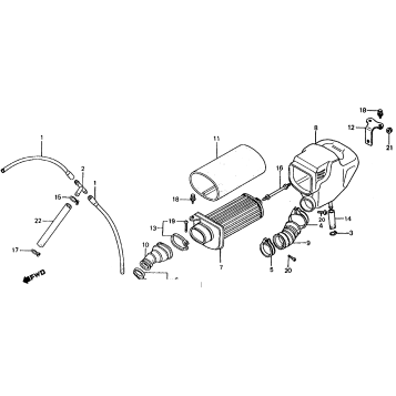 ATC185S AIR CLEANER 82