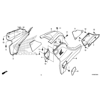 SIDE COVER@TANK COVER