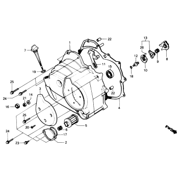 RIGHT CRANKCASE COVER