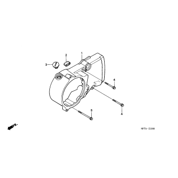 LEFT CRANKCASE COVER