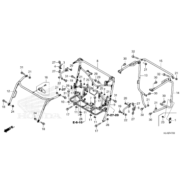 ROLL BAR@BACK MIRROR