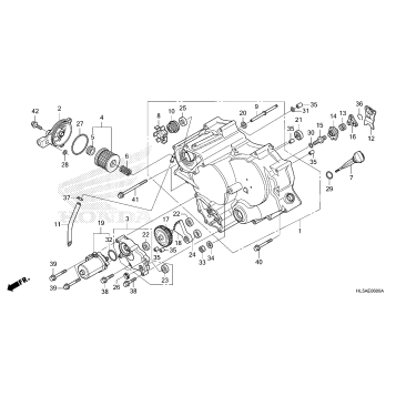 FRONT CRANKCASE COVER