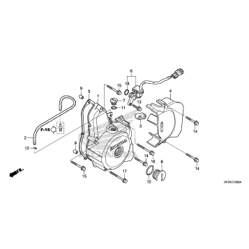 LEFT CRANKCASE COVER