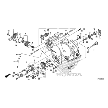 FRONT CRANKCASE COVER