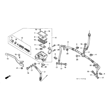 FRONT BRAKE MASTER CYLINDER