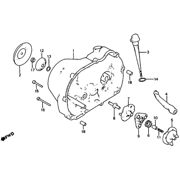 RIGHT CRANKCASE COVER