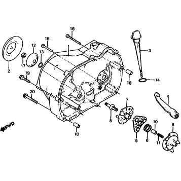 RIGHT CRANKCASE COVER