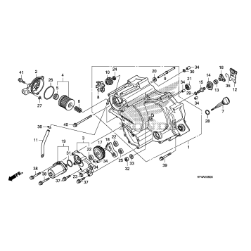 FRONT CRANKCASE COVER