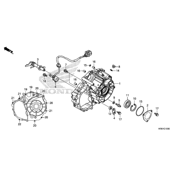 REAR CRANKCASE COVER