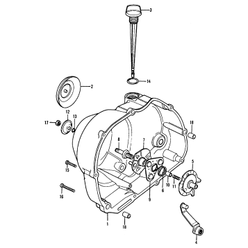 RIGHT CRANKCASE COVER
