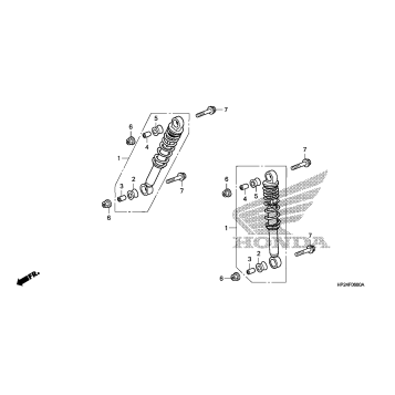 FRONT SHOCK ABSORBER