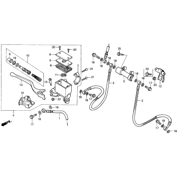 FRONT BRAKE MASTER CYLINDER