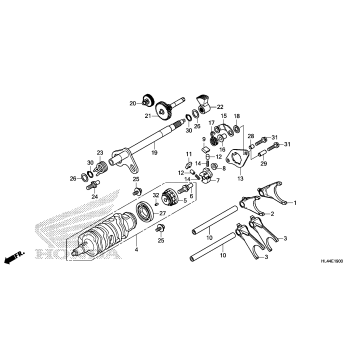 GEARSHIFT FORK           (TRANSMISSION)