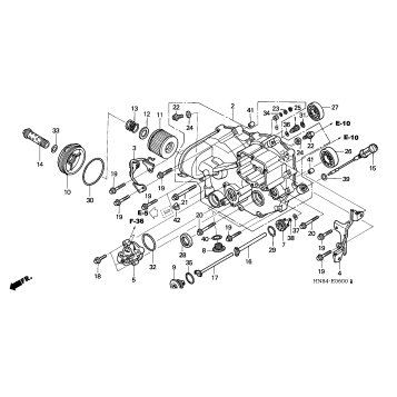 FRONT CRANKCASE COVER