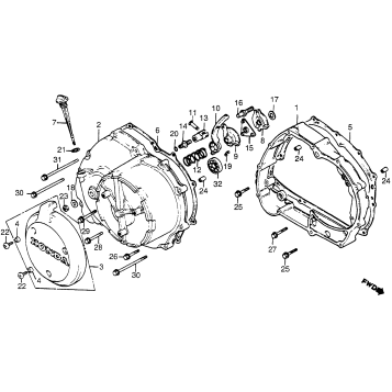 RIGHT CRANKCASE COVER