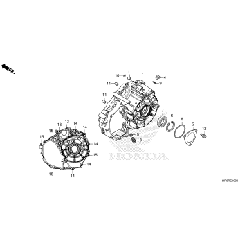REAR CRANKCASE COVER